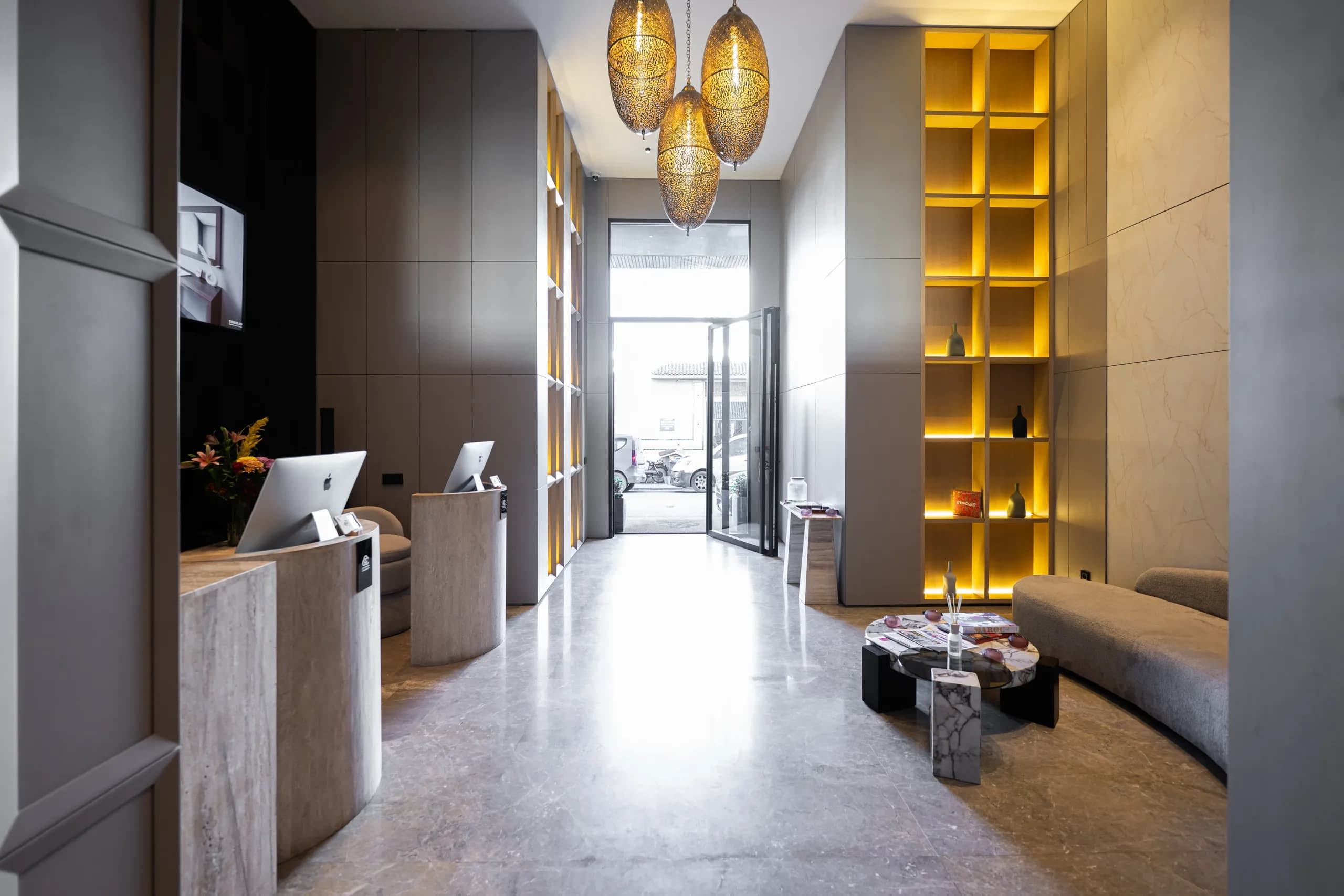 Casablanca City Center hotel reception